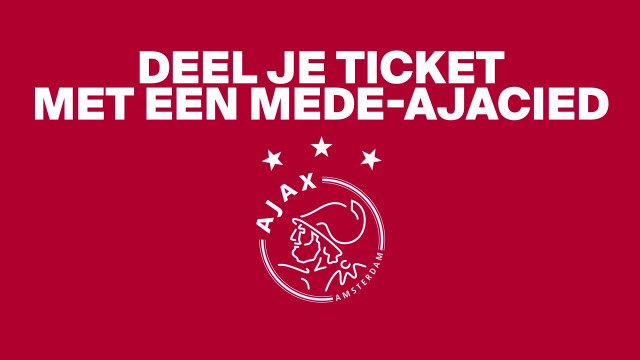 Moeras andere Definitief Alle informatie over het bezoeken van wedstrijden - Ajax.nl
