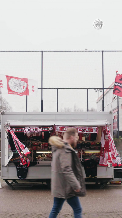 De Ajax-fans voor De Klassieker