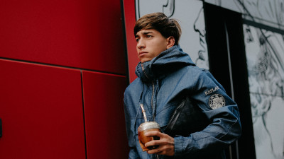 De aankomst in Zwolle van de Ajax-spelers