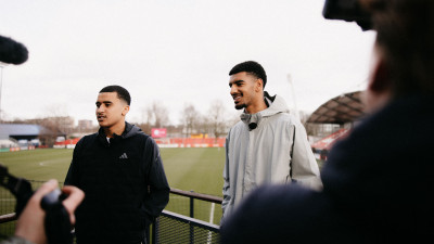 Abadellah en Zakaria Ouazane bij Jong Ajax: 'Droom die we sinds kleins af aan hadden'