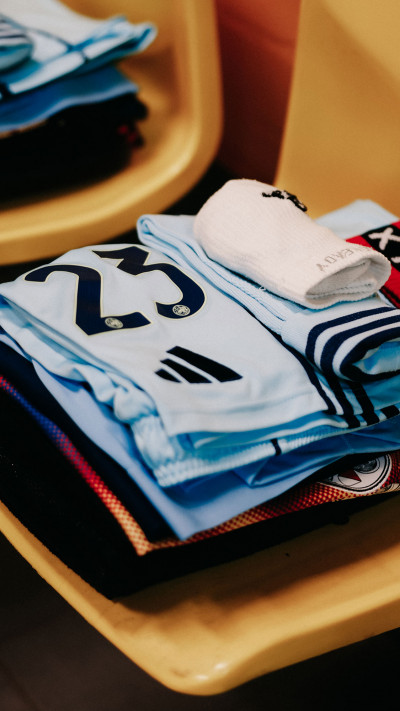 De kleedkamer in Breda