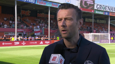 Algemeen directeur Menno Geelen in gesprek met ESPN