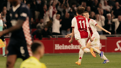 Het laatste doelpunt tegen PSV, via Ajax Radio