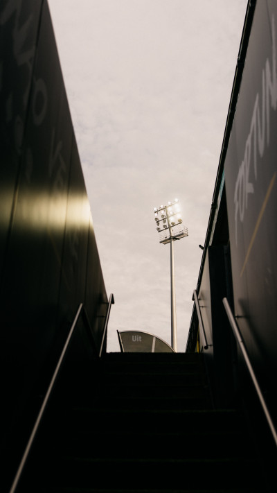 Opstelling bij Fortuna-uit