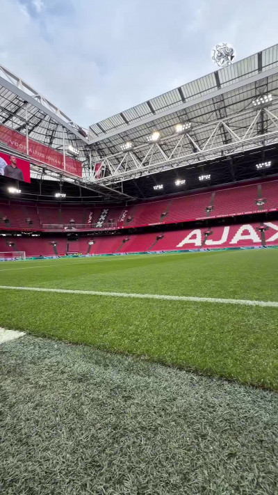 Johan Cruijff ArenA voorafgaand aan Ajax - Willem II
